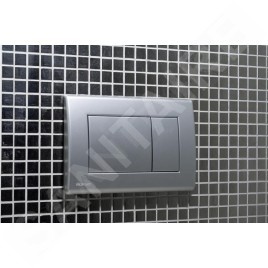 Alcadrain Basic - Plaque de déclenchement, chrome mat M272