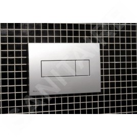 Alcadrain Basic - Plaque de déclenchement, chrome mat M372