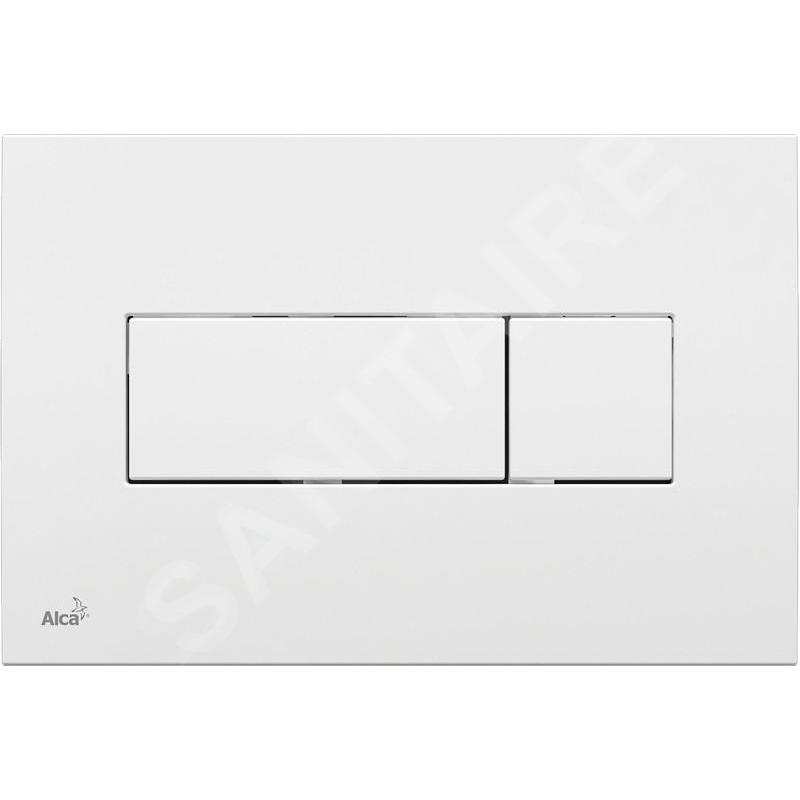 Alcadrain Basic - Plaque de déclenchement, blanc M370