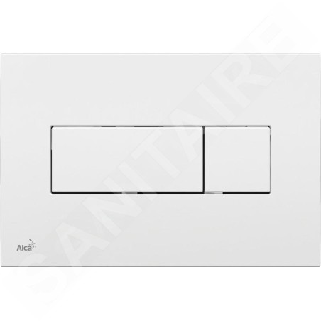 Alcadrain Basic - Plaque de déclenchement, blanc M370