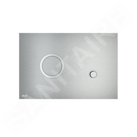 Alcadrain Flat - Plaque de déclenchement, alunox mat/brillant STING