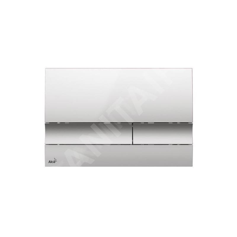 Alcadrain Basic - Plaque de déclenchement, chrome mat M1722