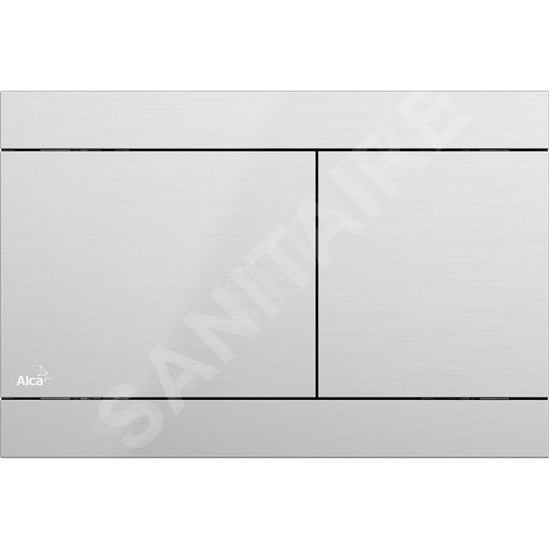Alcadrain Flat - Plaque de déclenchement, inox semi-mat FUN-INOX