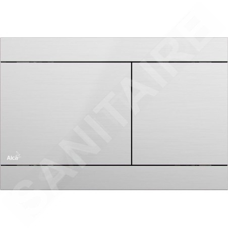 Alcadrain Flat - Plaque de déclenchement, inox semi-mat FUN-INOX