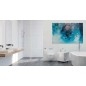 Alcadrain Flat - Plaque de déclenchement, inox semi-mat FUN-INOX