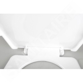 Aqualine Regina - Siège de toilette, polypropylène, blanc 3551