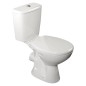 Aqualine Juan WC - WC combi, sortie arrière, blanc LC2154