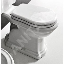 Sapho Kerasan Retro - WC combi cuvette 385x410x720 mm, évacuation par arrière, blanc 101301