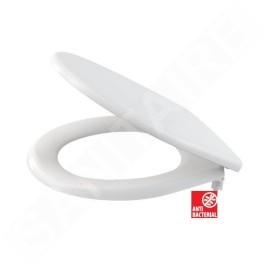 Alcadrain Toiletzittingen - abattant WC, duroplast, Antibac, blanc A601
