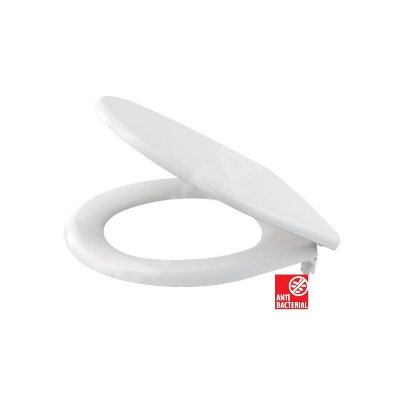 Alcadrain Toiletzittingen - abattant WC, duroplast, Antibac, blanc A601 Alcadrain Toiletzittingen - abattant WC, duroplast, Antibac, blanc A601