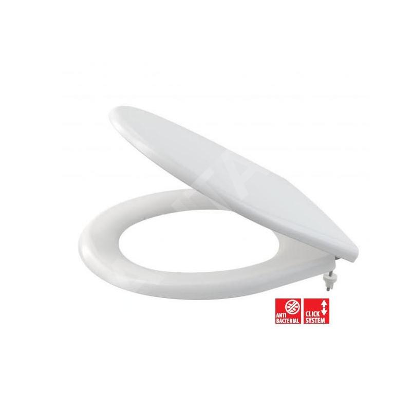 Alcadrain Toiletzittingen - abattant WC, duroplast, Antibac, blanc A602 Alcadrain Toiletzittingen - abattant WC, duroplast, Antibac, blanc A602
