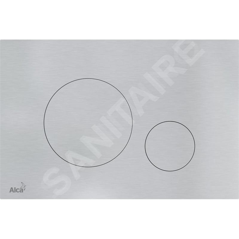 Alcadrain Flat - Commande affleurante, acier inoxydable semi-mat/brillant TURN-INOX Alcadrain Flat - Commande affleurante, acier inoxydable semi-mat/brillant TURN-INOX