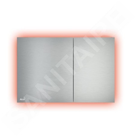 Alcadrain Flat - Bouton de commande affleurant avec rétro-éclairage, alunox/matt AIR LIGHT