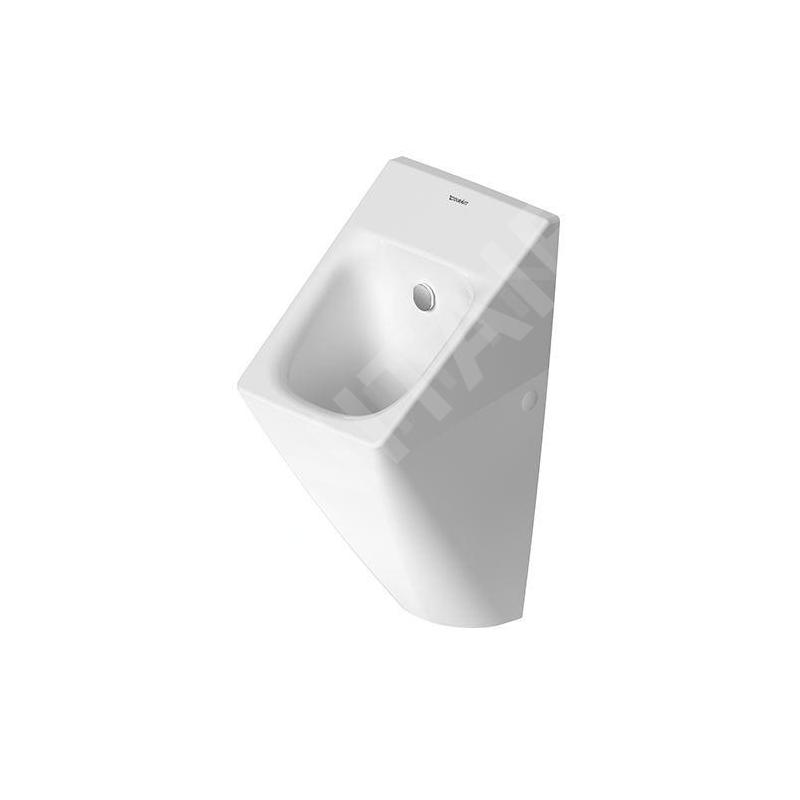 Duravit Viu - Urinoir, arrivée d'eau arrière, Rimless, avec WonderGliss, blanc 28163000071 Duravit Viu - Urinoir, arrivée d'eau arrière, Rimless, avec WonderGliss, blanc 28163000071