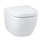 Grohe Solido - Set de bâti-support, cuvette Euro Ceramic et abattant softclose, plaque de déclenchement Skate Cosmopolitan,