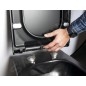 Sapho Abattants WC - Abattant WC Avva Slim, SoftClose, noir mat 100787-110