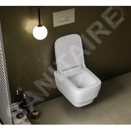 Sapho Céramique - Toilettes suspendues, Rimless, blanc 100214