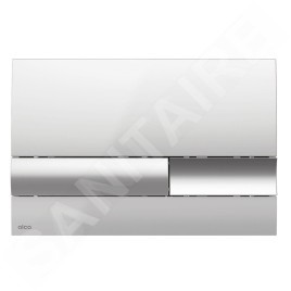 Alcadrain Plaques de commande - Commande affleurante, chrome brillant/mat M1743