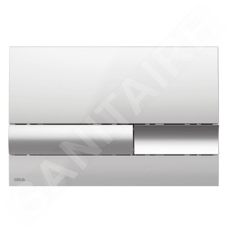 Alcadrain Plaques de commande - Commande affleurante, chrome brillant/mat M1743