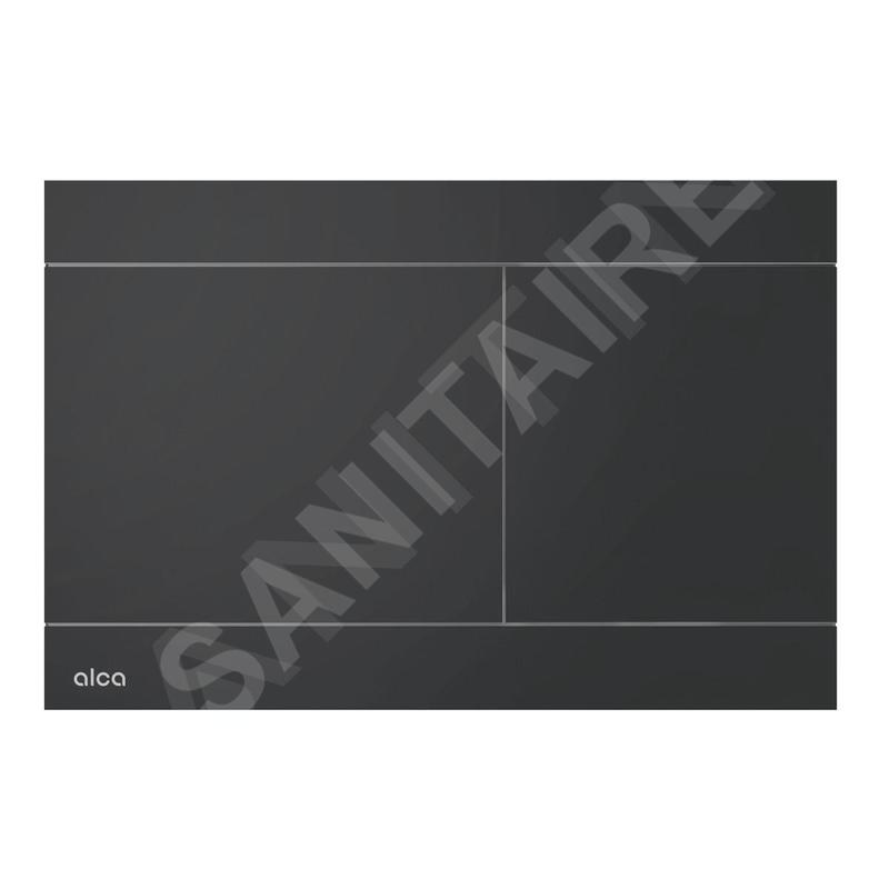 Alcadrain Flat - Plaque de déclenchement, noir mat FUN-BLACK