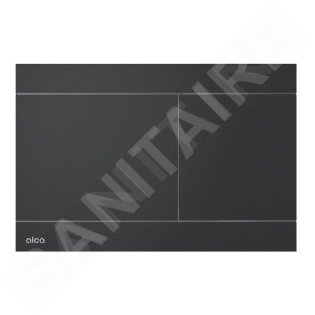 Alcadrain Flat - Plaque de déclenchement, noir mat FUN-BLACK