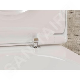 Hansgrohe EluPura S - Abattant WC, blanc 60196450