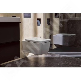 Hansgrohe EluPura Q - Abattant WC, SoftClose, blanc 60199450