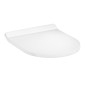 Hansgrohe EluPura S - Abattant WC, SoftClose, Slim, blanc 60200450
