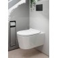 Hansgrohe EluPura S - Abattant WC, SoftClose, Slim, blanc 60200450