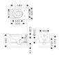 Hansgrohe EluPura S - WC suspendu avec siège SoftClose, AquaHelix, SmartClean, blanc 61115450 Hansgrohe EluPura S - WC suspendu avec siège SoftClose, AquaHelix, SmartClean, blanc 61115450