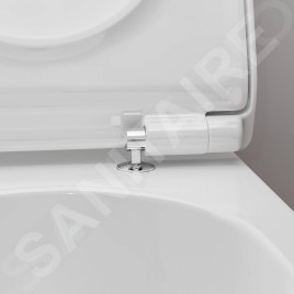 Hansgrohe EluPura S - WC suspendu avec siège SoftClose, AquaHelix, SmartClean, blanc 61115450