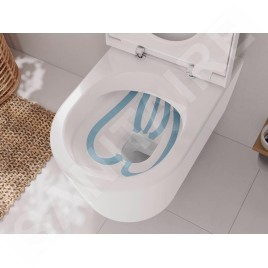Hansgrohe EluPura S - WC suspendu, AquaFall, HygieneEffect, blanc 62020450
