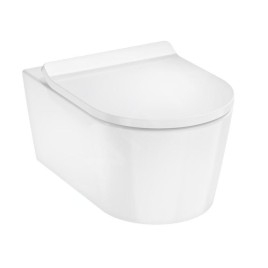 Hansgrohe EluPura S - WC suspendu avec siège SoftClose, AquaHelix, HygieneEffect, blanc 62025450