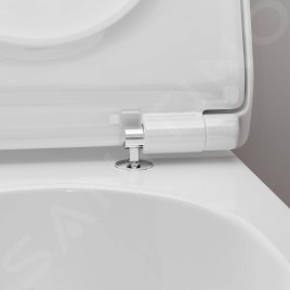 Hansgrohe EluPura S - WC suspendu avec siège SoftClose, AquaHelix, HygieneEffect, blanc 62025450