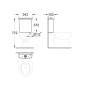 Grohe Bau Ceramic - Réservoir de chasse pour WC combi, 343x153 mm, alimentation par le bas, blanc alpin 39436000 Grohe Bau Ceramic - Réservoir de chasse pour WC combi, 343x153 mm, alimentation par le bas, blanc alpin 39436000