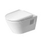Duravit D-Neo - WC suspendu, Rimless, blanc 2578090000 Duravit D-Neo - WC suspendu, Rimless, blanc 2578090000