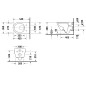 Duravit D-Neo - WC suspendu, Rimless, blanc 2578090000 Duravit D-Neo - WC suspendu, Rimless, blanc 2578090000
