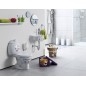 Sapho Kid - WC enfant à poser avec réservoir, évacuation verticale, imprimé en couleur CK301.400.0F Sapho Kid - WC enfant à poser avec réservoir, évacuation verticale, imprimé en couleur CK301.400.0F