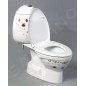 Sapho Kid - WC enfant à poser avec réservoir, évacuation verticale, imprimé en couleur CK301.400.0F Sapho Kid - WC enfant à poser avec réservoir, évacuation verticale, imprimé en couleur CK301.400.0F