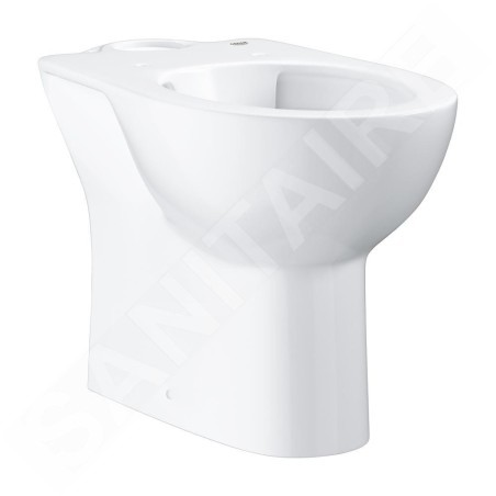 Grohe Bau Ceramic - Cuvette de toilette WC combi, rimless, blanc alpin 39349000