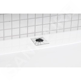 Sapho Manchons - Manchon pour douche sur le bord de la baignoire, chrome 1205-11