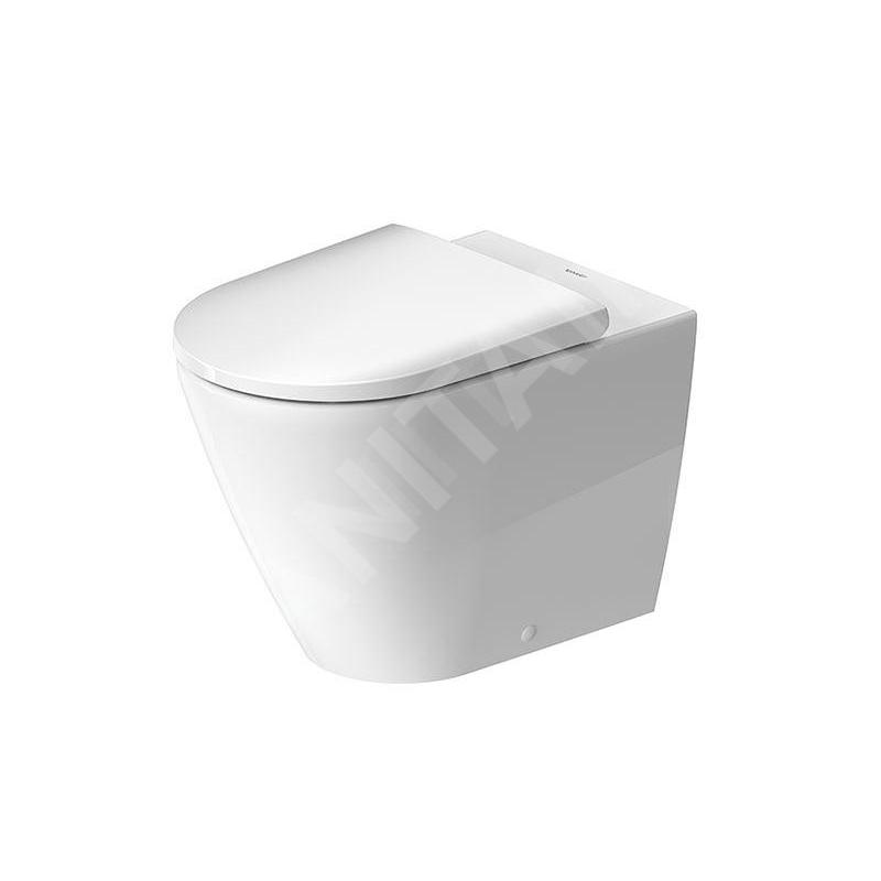 Duravit D-Neo - WC à poser, sortie arrière, Rimless, blanc 2003090000 Duravit D-Neo - WC à poser, sortie arrière, Rimless, blanc 2003090000