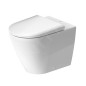 Duravit D-Neo - WC à poser, sortie arrière, Rimless, blanc 2003090000 Duravit D-Neo - WC à poser, sortie arrière, Rimless, blanc 2003090000