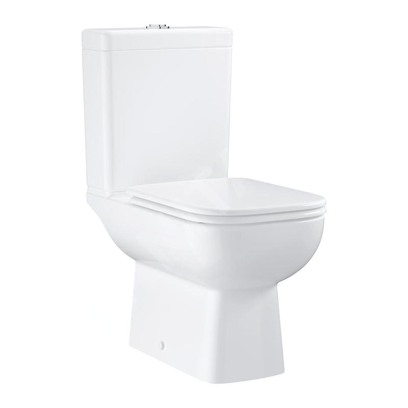 Grohe Start Edge - WC à poser avec réservoir et abattant softclose, rimless, blanc alpin 39951000