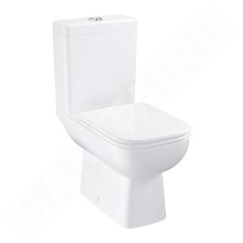 Grohe Start Edge - WC à poser avec réservoir et abattant softclose, rimless, blanc alpin 39951000