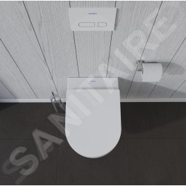 Duravit ME by Starck - WC suspendu, blanc alpin 2528090000