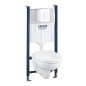 Grohe Solido - Set de bâti-support, cuvette et abattant softclose, plaque Skate Air, blanc 39117000 Grohe Solido - Set de bâti-support, cuvette et abattant softclose, plaque Skate Air, blanc 39117000
