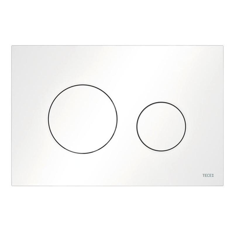 Tece TECEloop - Commande de chasse d'eau, blanc mat 9240926