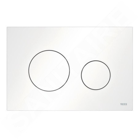 Tece TECEloop - Commande de chasse d'eau, blanc mat 9240926