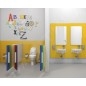 Sapho Kid - WC à poser pour enfants avec réservoir, sortie arrière, coloré CK311.400.0F Sapho Kid - WC à poser pour enfants avec réservoir, sortie arrière, coloré CK311.400.0F